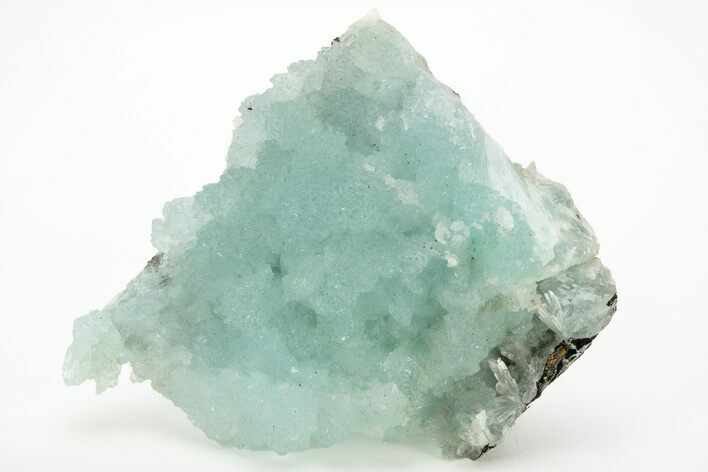 Sparkly, Sky-Blue Aragonite Aggregation - Wenshan Mine, China #218013